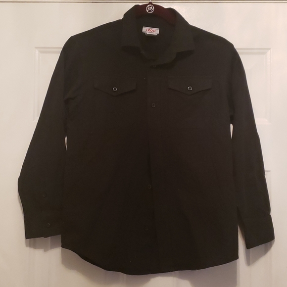 Izod Other - Black Button Down Shirt